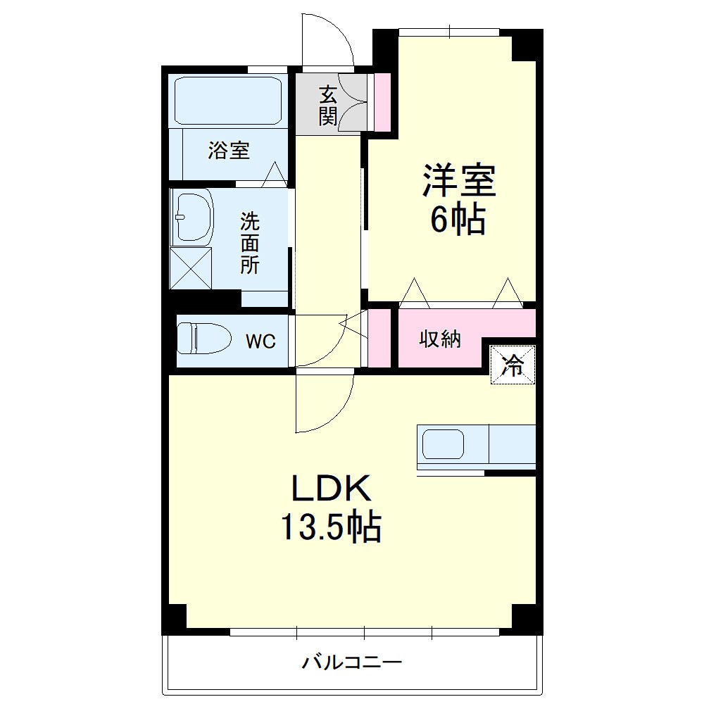 ピュアー 間取り図