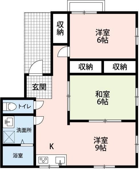 フレールニッセイ 間取り図