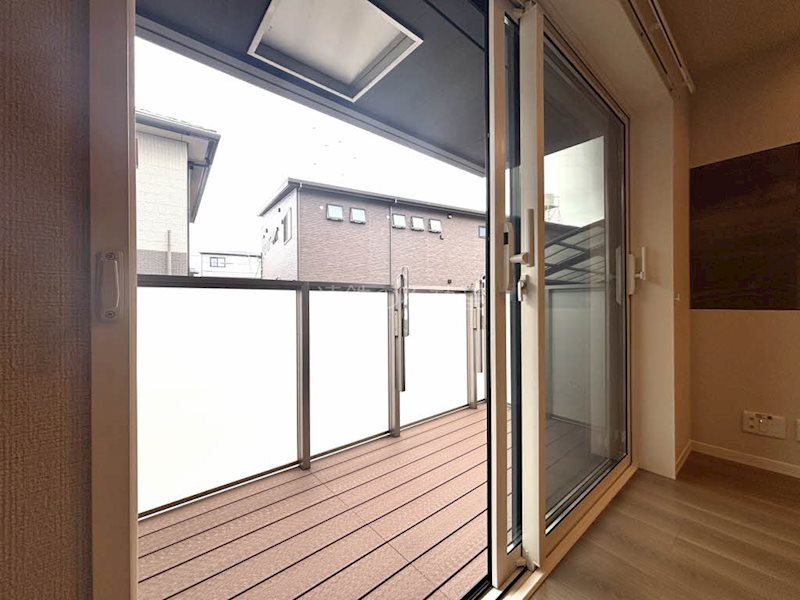 クラルテ早出町 ベランダ