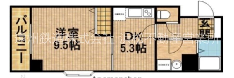 アルテッツァ紺屋町 間取り図