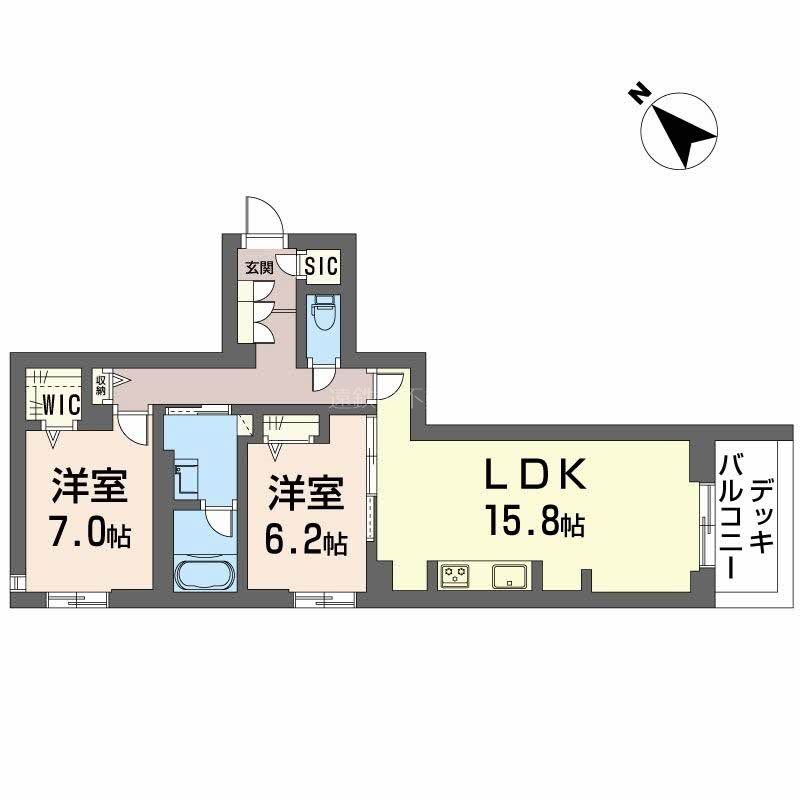 Ｆｌｅｕｒｉａ 間取り図
