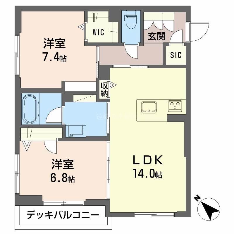 Ｆｌｅｕｒｉａ 間取り図