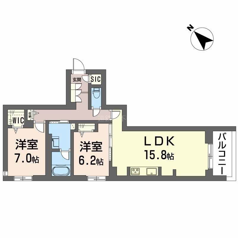 Ｆｌｅｕｒｉａ 間取り図