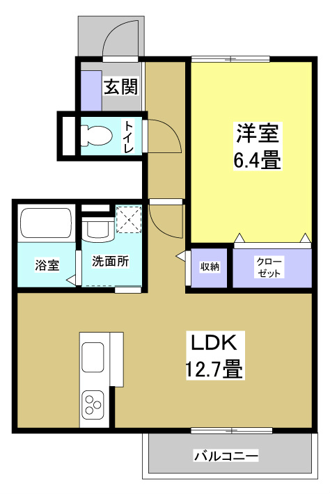 リーフバード  間取り図