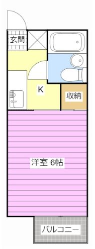 マウンテンⅥ 間取り図