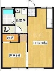 シティハイムアイリス 間取り図