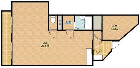 コーポサンライズ 間取り図
