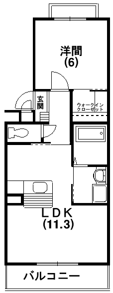 シティパル 間取り図