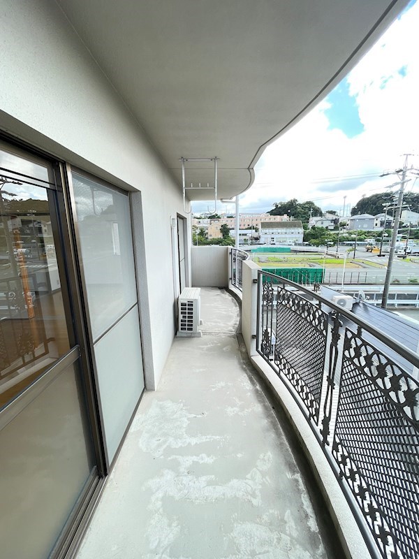マンションマスカット ベランダ