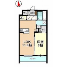 棒屋第17住吉ハイツ 間取り図