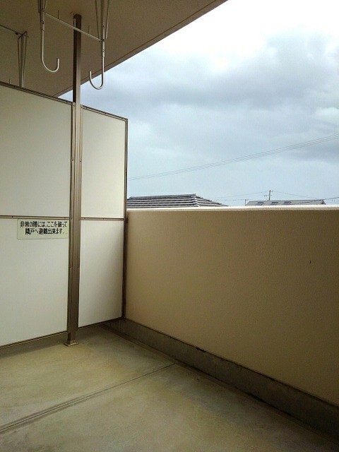 プラシードⅡ ベランダ