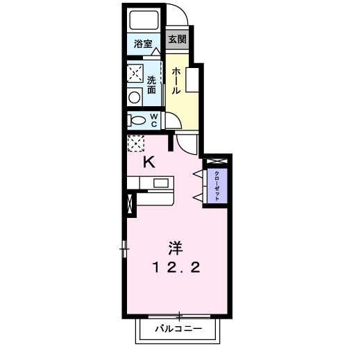 シンフォニーⅡ 間取り図