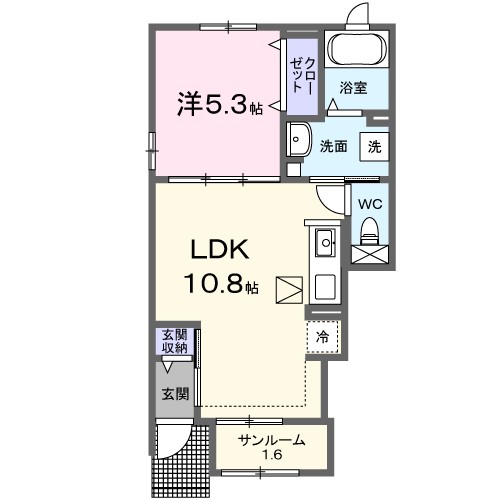 ミュリール 間取り図