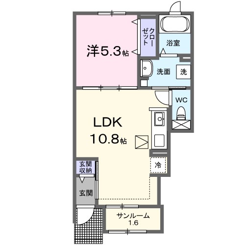 ミュリール 間取り図