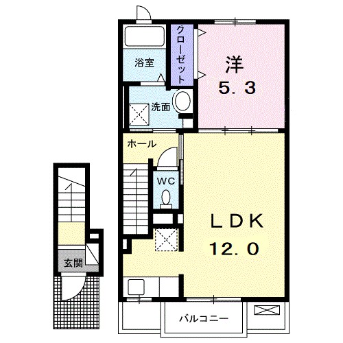 ミュリール 間取り図