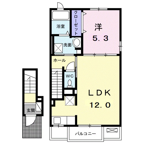 ミュリール 間取り図