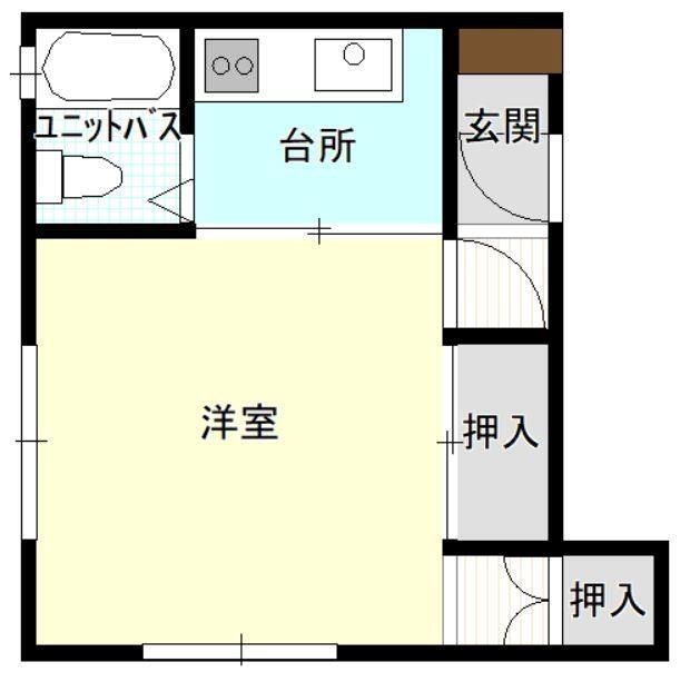 メゾンエスポワール 間取り図