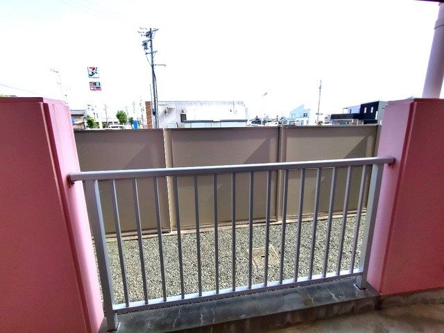 フレッシュタウンスギモト ベランダ