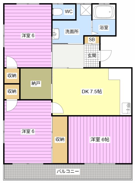 ヘブンズ・ミラー 間取り図