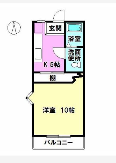 アローン都田 間取り図