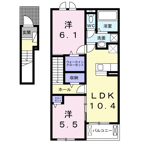 ベル　リヴィエール 間取り図