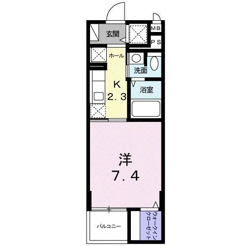 エムズアークⅠ 間取り図