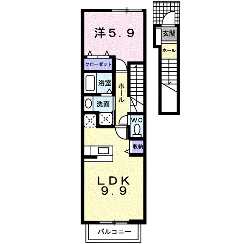 シャトースズキ 間取り図