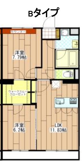 Ｌａ　Ｃｒｅｓｃｉｔａ　ラ・クレシタ 間取り図