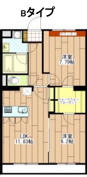 Ｌａ　Ｃｒｅｓｃｉｔａ　ラ・クレシタ 間取り図