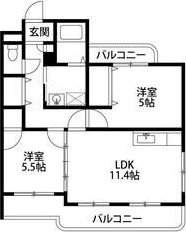 ピエールフェローニ 間取り図