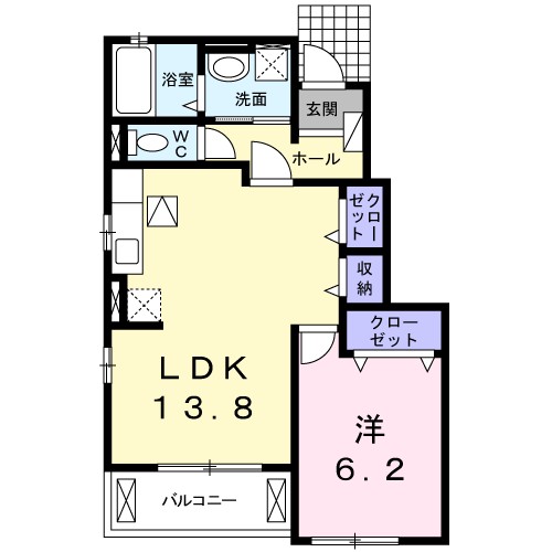 フォレスタ横須賀 間取り図