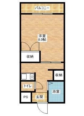ソレアード幸 間取り図