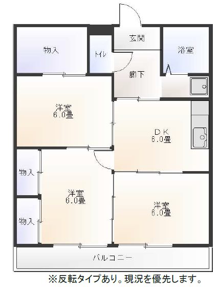 サザンクロス 間取り図