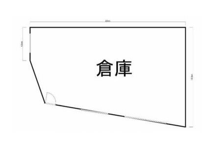植松町貸倉庫 西 間取り