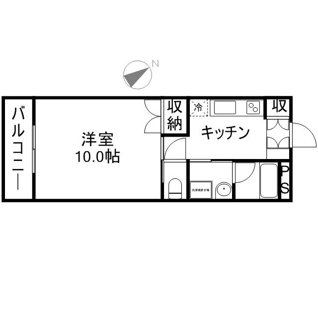 オーガスタKⅢ 間取り図