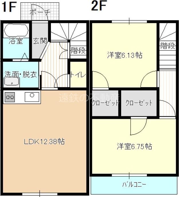 コンティキ 間取り図