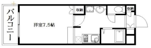 パルコート佐藤 間取り図