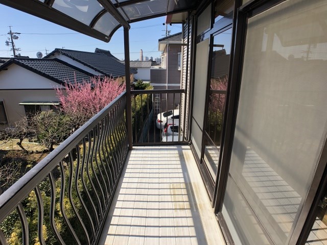 シティハイムブライト ベランダ