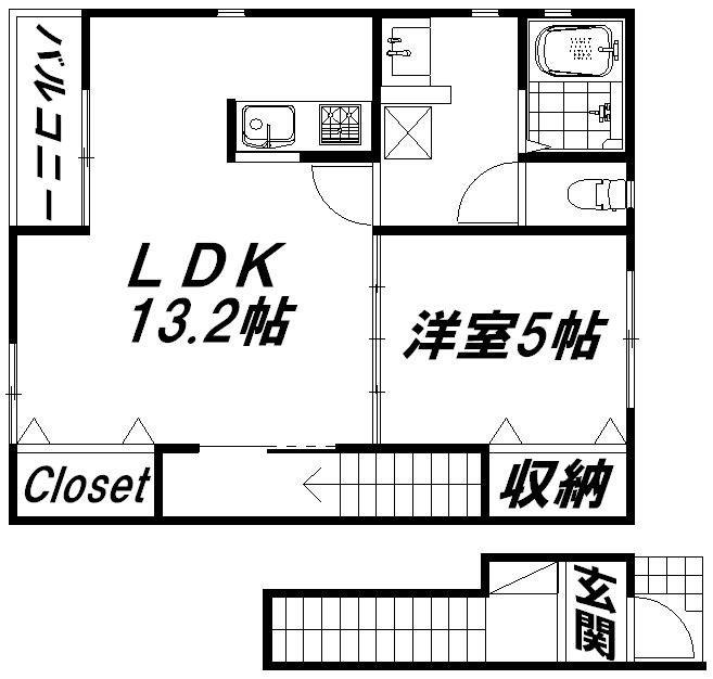 プチヴェール 間取り図