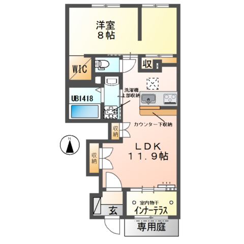 エーリオ　Ａ 間取り図