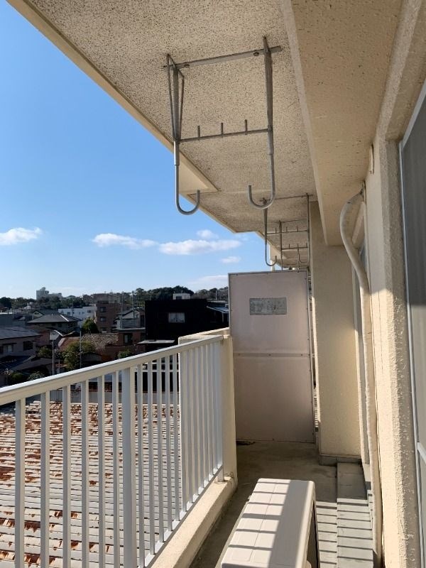 菊川サンハイツ ベランダ