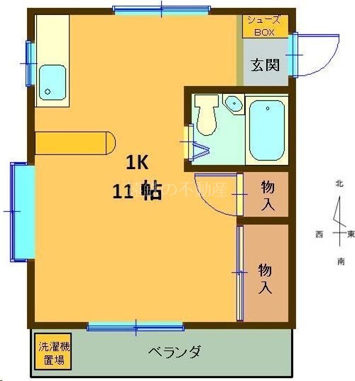 ビラデルレイ 間取り図