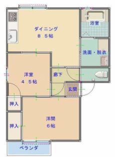 フォーメイト紺屋町 間取り図