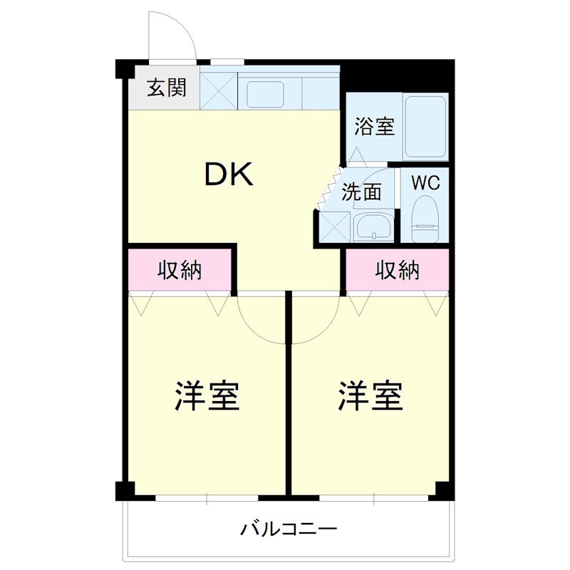 フォレストコート磐田 間取り図