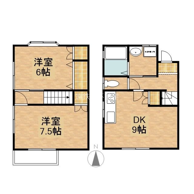 テラス実香Ⅱ 間取り図
