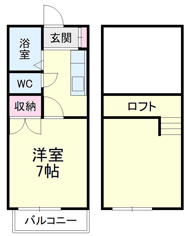 ビバリーハウス早出 間取り図