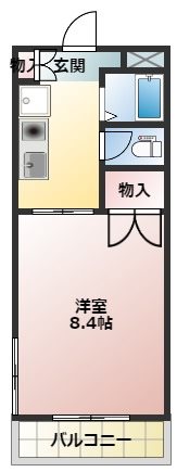 ツインシャトー富ケ丘 間取り図