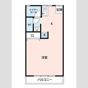 元浜メゾンオーク 間取り図