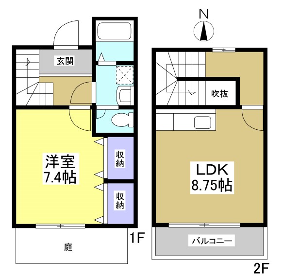 Diapason（ディアパソン） 間取り図