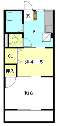 ジュネス 間取り図